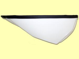 Sedlo spodní - bílý plast s těsněním (bez kovových doplňků)